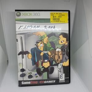 XBOX 360 preloved Madden 2006 video game